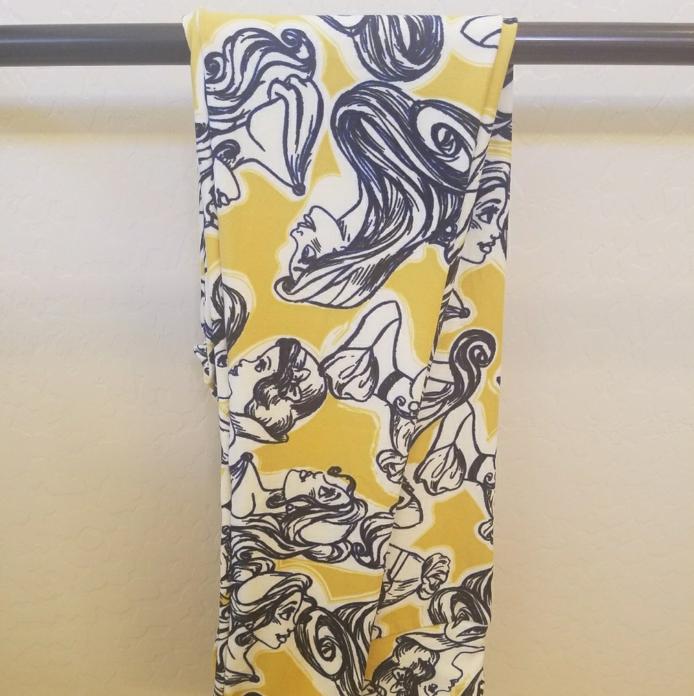 Mustard Princess Leggings